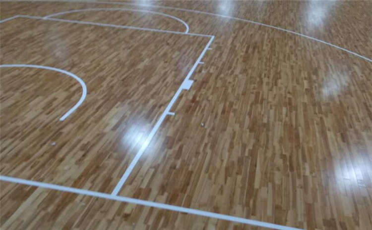 柞木體育館木地板板式龍骨結構